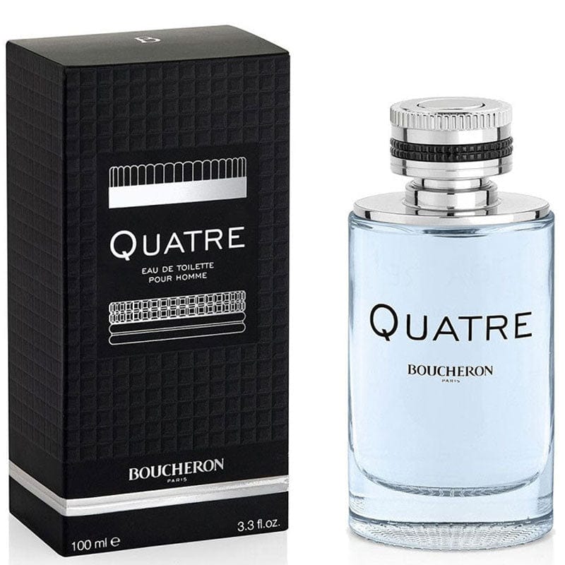Boucheron perfumes 100ML Boucheron Quatre Homme Edt 100ml (6692974002265)