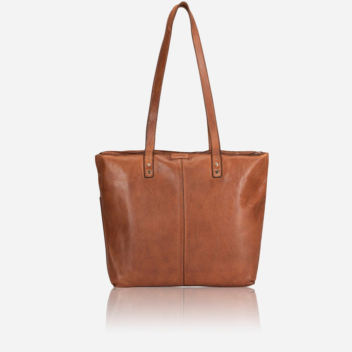 Brando Handbag Brando Charlize Shopper Cognac (7225697140825)