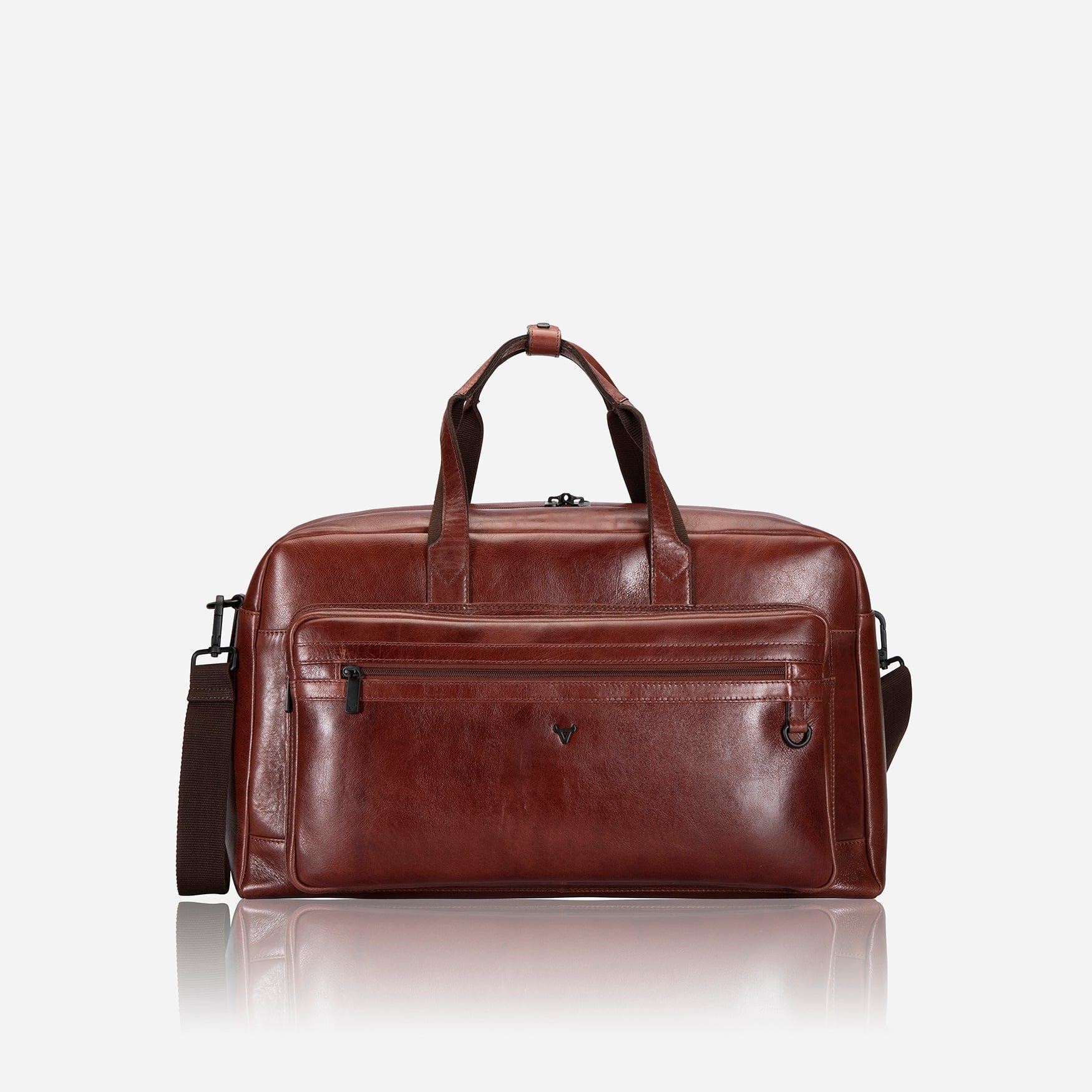 Brando Trolley Duffle Brando Duffel Weekend Bag Brown (7226723598425)