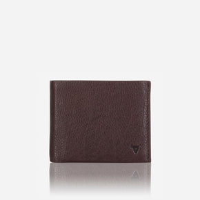 Brando Wallet Brando Multi Card, Coin +Noted Leather Wallet,Dark Brown (7226748436569)
