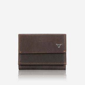 Brando Wallets Brando Compact Leather Wallet Brown (7226765475929)