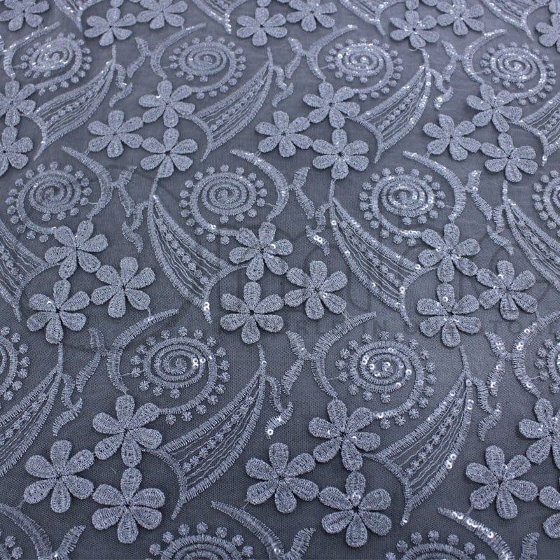 BRIDAL FABRIC Dress Fabrics Courtney Lace Fabric 120cm (7263431655513)
