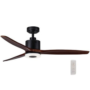BRIGHTSTAR LIGHTING ceiling fan Ceiling Fan FCF 044 BK/Wood (7252521091161)