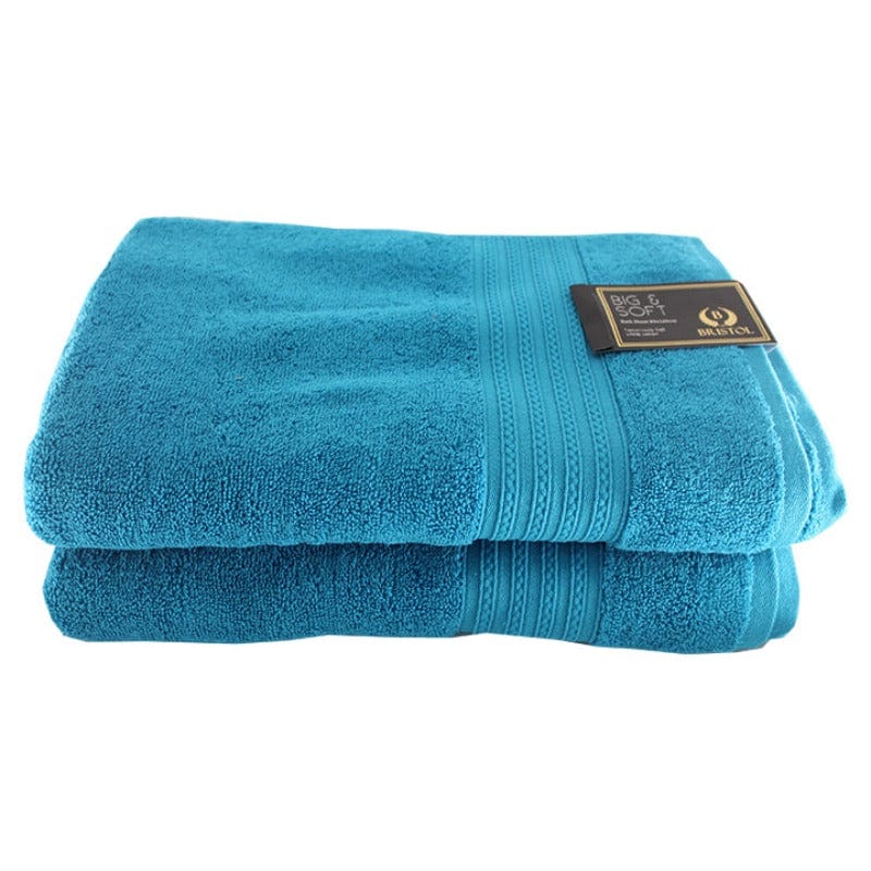 Bristol Towel Face Cloth 30x30 Teal Bristol Big & Soft Towel Teal (7005756719193)