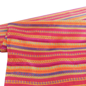 BROCADE Dress Fabrics Brocade Kimono Orange 150 cm (3730155798617)