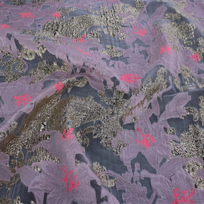 BROCADE Dress Fabrics Pink Brocade Fabric 150cm (7185897914457)