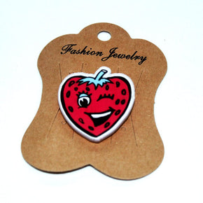 BROOCHES Habby Brooch Pin Strawberry (6542990442585)