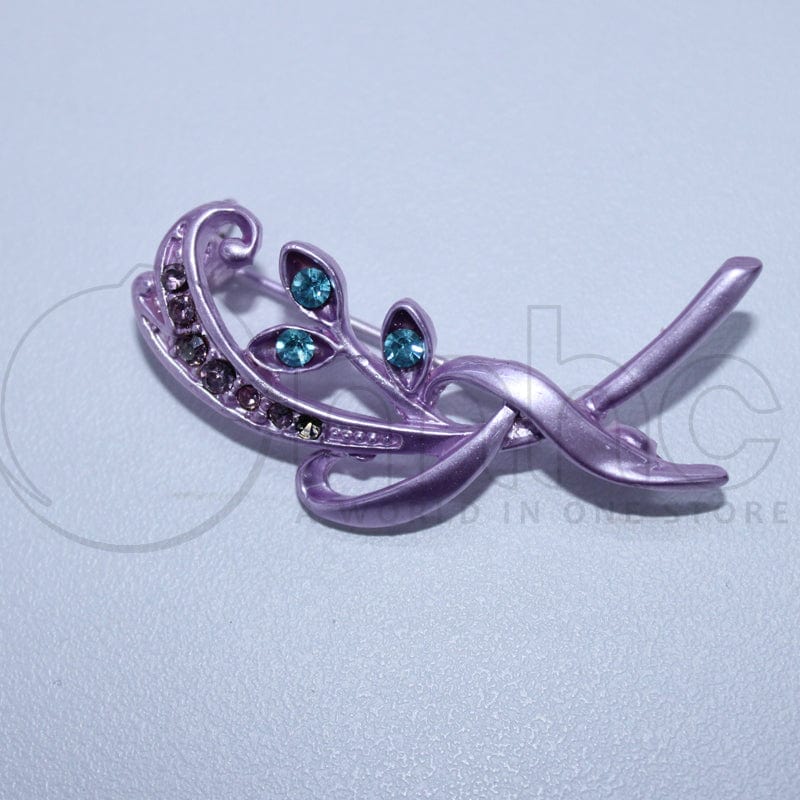 BROOCHES Habby Diamante Brooch Pin (7072239255641)