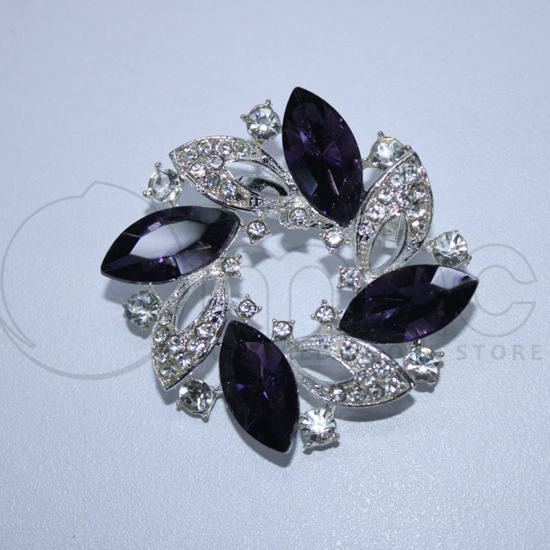 BROOCHES Habby Diamante Brooch Pins (7072236339289)