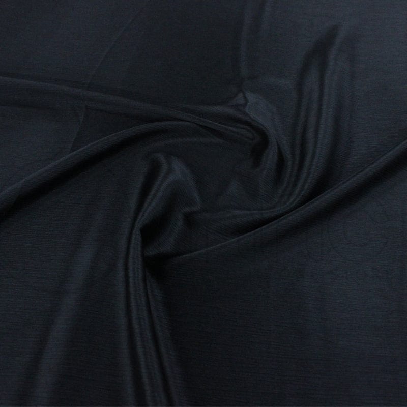 BUBBLE SATIN Fabric Black Bubble Textured Satin Fabric 150cm (7143088881753)