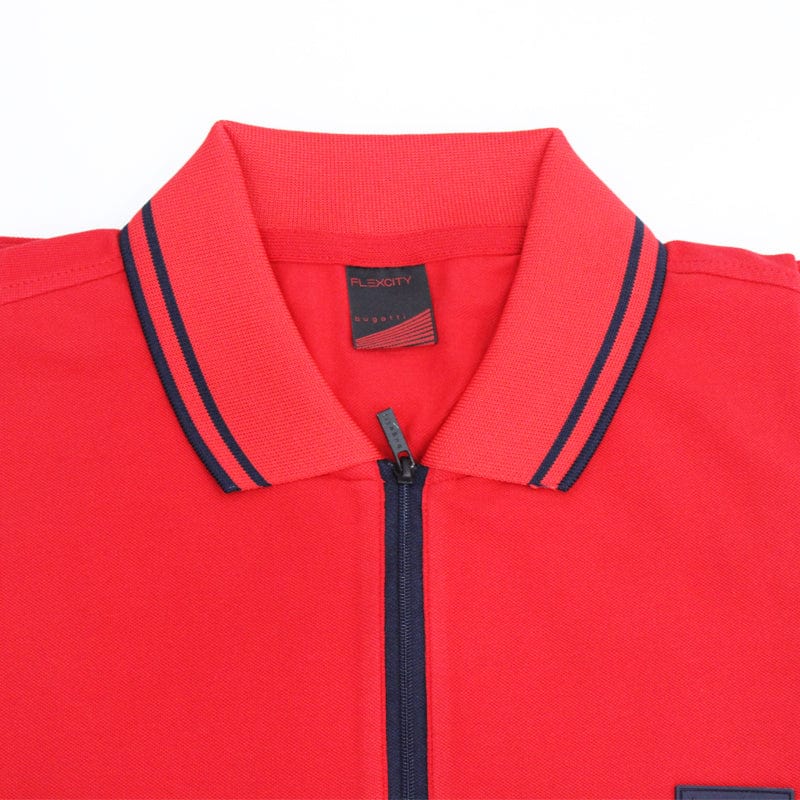 Bugatti Golf T Shirt Bugatti Golfer Red 8150 (7133362683993)