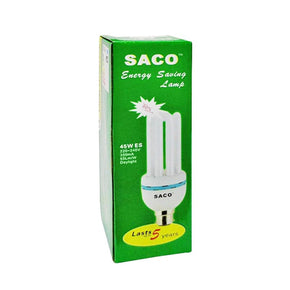 bulbs Saco Energy Saving Lamp 45W ES B22 6400K (2061602488409)