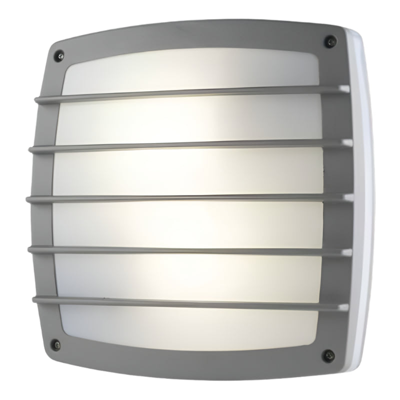 bulkhead Furniture & Lights Bulkhead Silver KLB-5521-G/SL 2XE27 (2061684932697)