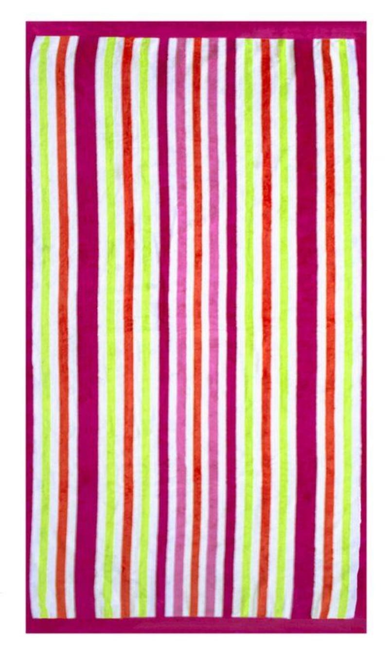 BUNTY TOWEL Bunty Beach Towel  90X160 Assorted (6880069451865)