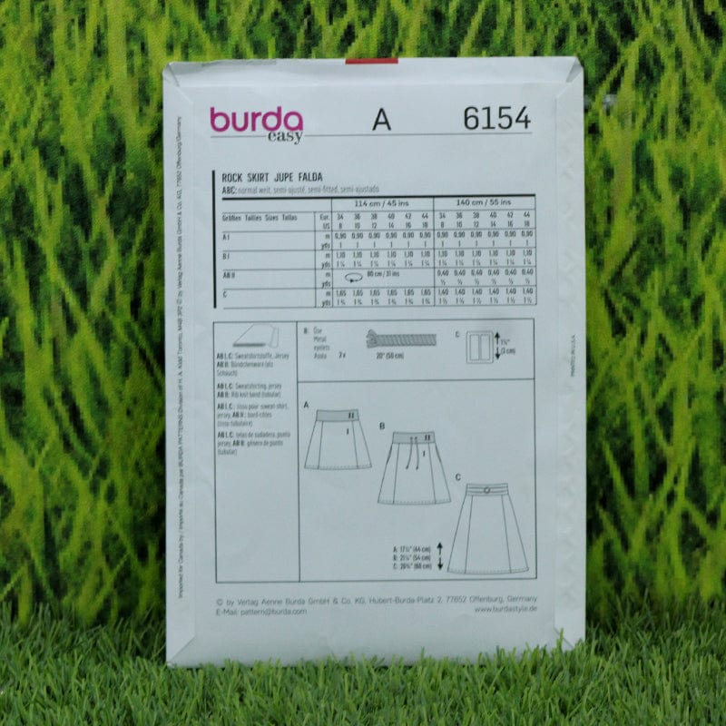 Burda Pattern Habby Burda Pattern 6154 (6651010482265)