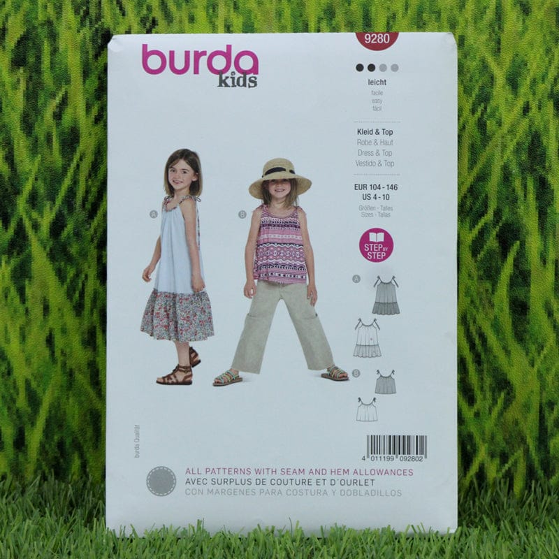 Burda Pattern Habby Burda Pattern 9280 (6651088207961)