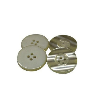 BUTTONS Habby Carded Buttons Large Clear (4778679009369)