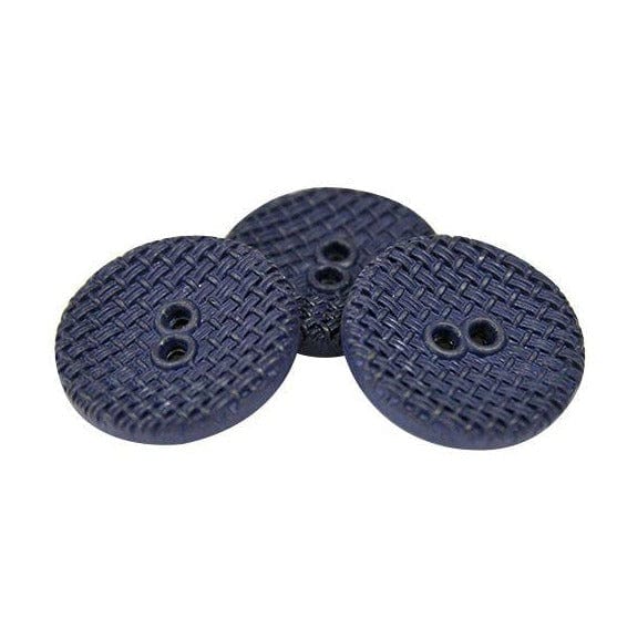 BUTTONS Habby Carded Buttons Navy Large (4778493280345)