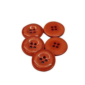 BUTTONS Habby Carded Buttons Orange (4778495180889)