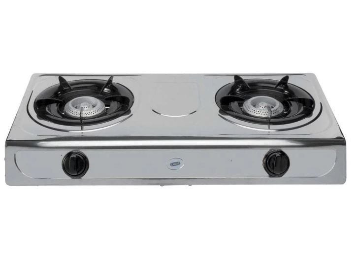 Cadac Gas Hot Plate Cadac 2 Plate Stainless Steel Stove 193E (7090900893785)