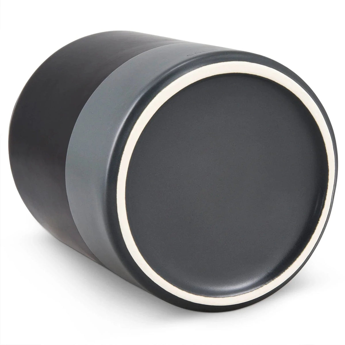 CALE & MASON SALT & PEPPER Cole & Mason Linton Ceramic Kitchen Utensil Storage Pot 160mm H822140 (7211244257369)