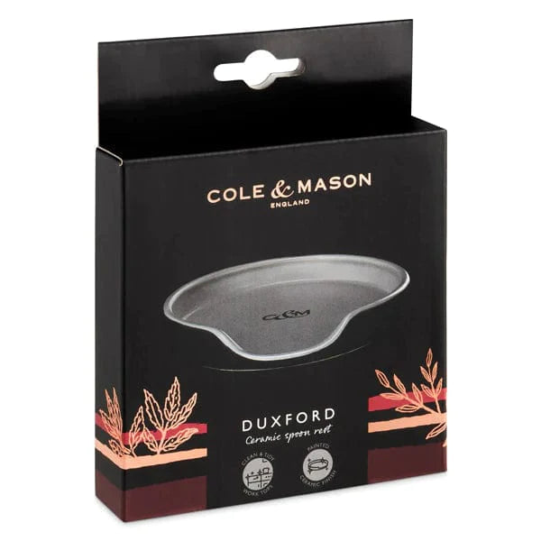 CALE & MASON SPOON Cole & Mason Duxford Ceramic Spoon Rest 110mm H822141 (7211246583897)