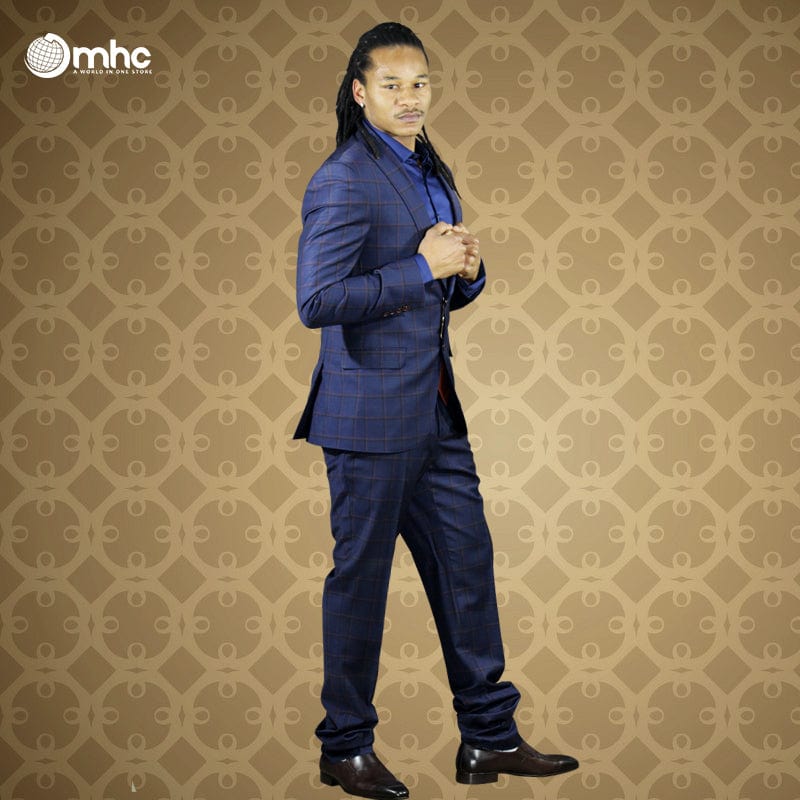 Calvano Suits Calvano  3 Piece Suit (6597253595225)