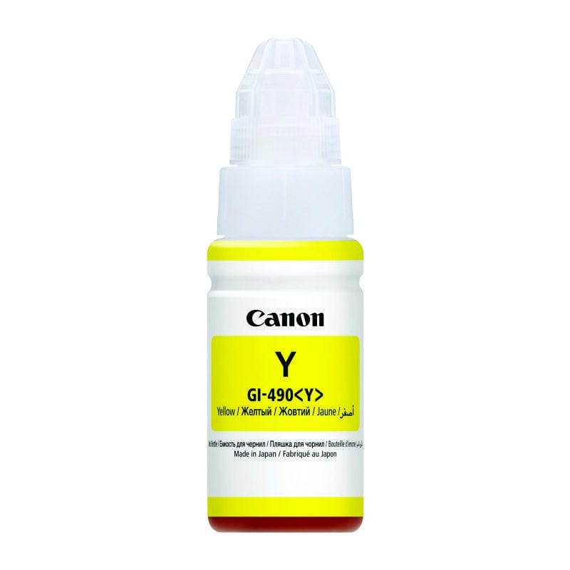 Canon Tech & Office CAN0N G1-490 Yellow Ink Tank (2061781631065)