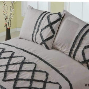 CARLTON Duvet Cover Double Duvet Cover Set  K1432B (4284895068249)