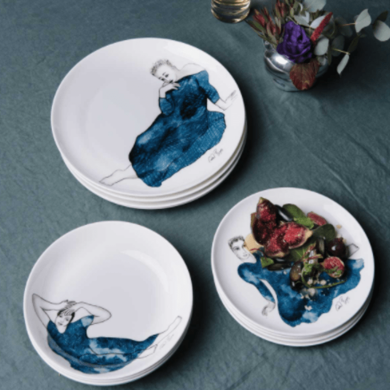 Carrol Boyes BOWL Carrol Boyes Graceful Cereal Soup Bowl Set Of 4 (6903247831129)