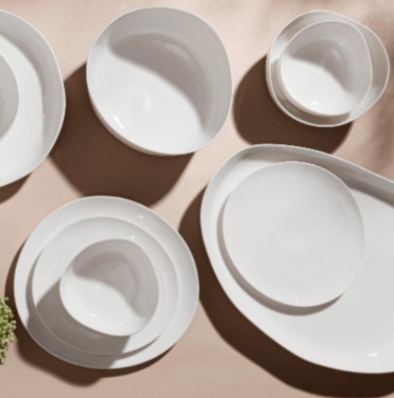 Carrol Boyes BOWL Carrol Boyes Pasta Bowl Set Of 4 - Organic 0N-PB-ORG-W-4 (6902116188249)