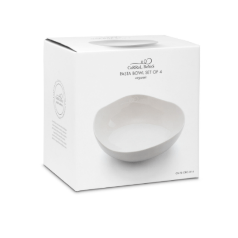 Carrol Boyes BOWL Carrol Boyes Pasta Bowl Set Of 4 - Organic 0N-PB-ORG-W-4 (6902116188249)