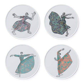 Carrol Boyes BOWL Carrol Boyes Side Plate Set 4 - Dancers 0N-SP-DN-4 (6902967959641)