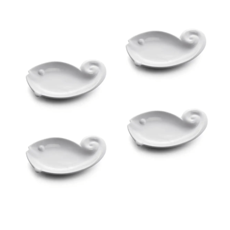 Carrol Boyes BOWL Carrol Boyes Soy Dish Oh My Sole! Set Of 4 (7098610221145)
