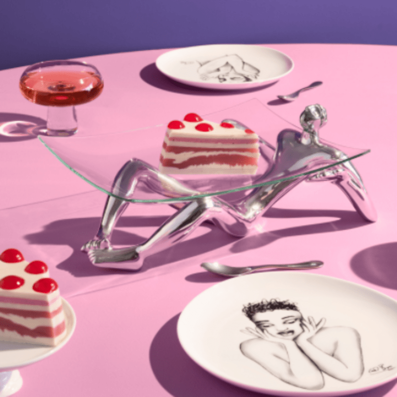 Carrol Boyes Cake Stand Carrol Boyes Glass Platter And Stand On Show XPLS-ONS (6745405128793)