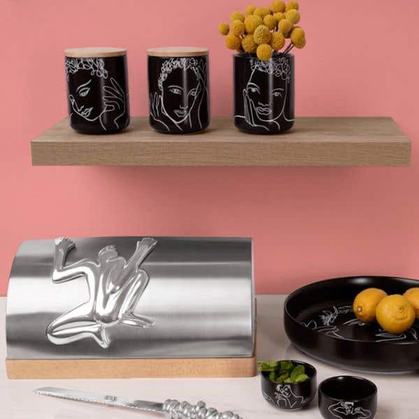 Carrol Boyes Canister Carrol Boyes Canister Small Full Of Grace 0P-CANL-FOG-S (7244468551769)