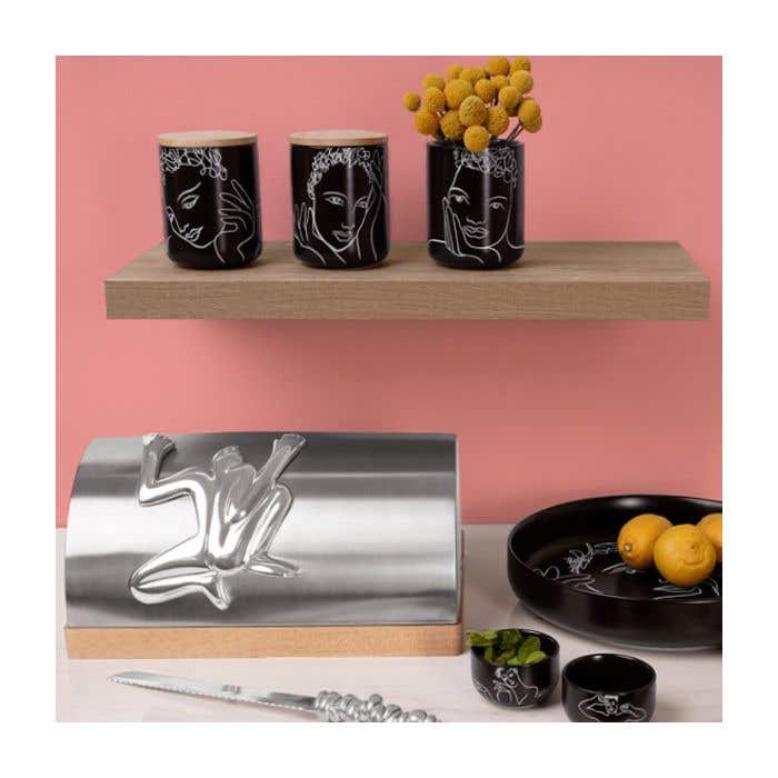 Carrol Boyes Canister Carrol Boyes Canister Small Knowing 0P-CANL-KNO-S (7244471402585)