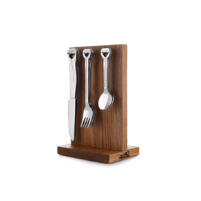 Carrol Boyes CUTLERY Carrol Boyes Hanging Wave Cutlery 21 Piece Set And Stand 18CUT-SET-HW-ST (7102369398873)