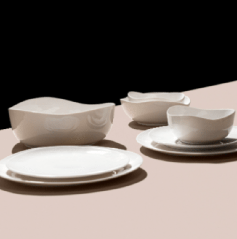 Carrol Boyes Dinner Plate Carrol Boyes Dinner Plate Set Of 4 - Organic 0N-DP-ORG-W-4 (6902096855129)