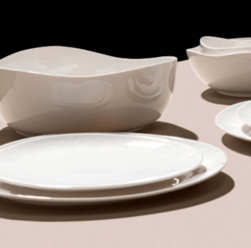 Carrol Boyes Dinner Plate Carrol Boyes Dinner Plate Set Of 4 - Organic 0N-DP-ORG-W-4 (6902096855129)