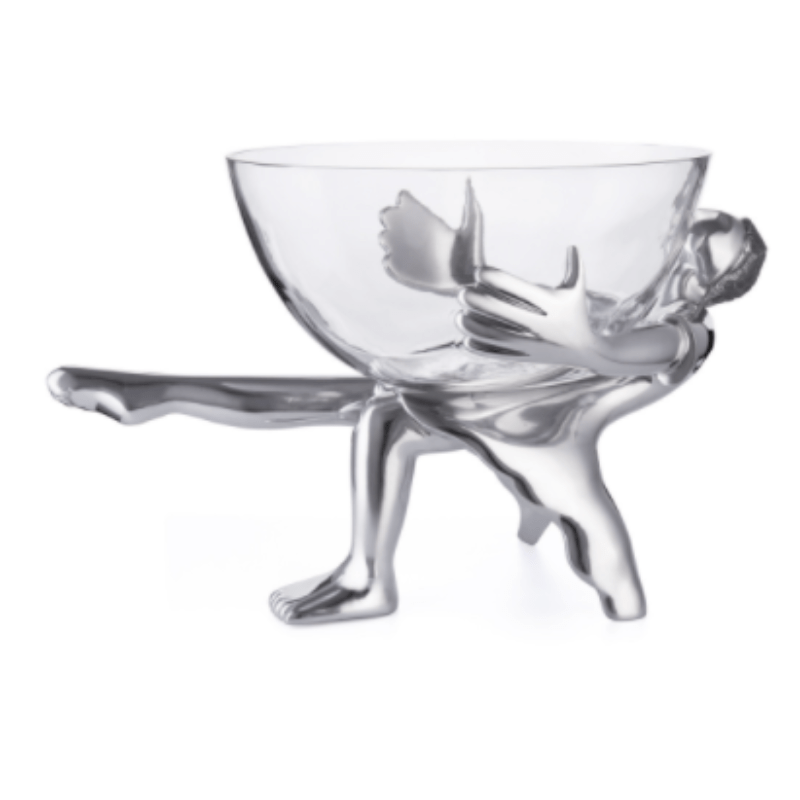 Carrol Boyes Dinner Plate Carrol Boyes Glass Bowl & Stand All Dressed Up XBLGST-ADU (6751150800985)