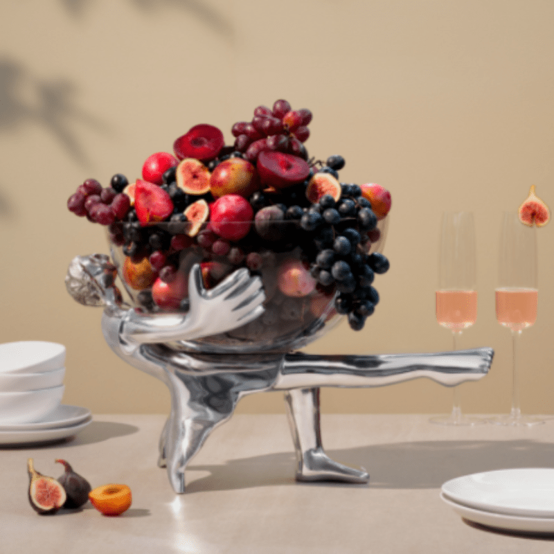 Carrol Boyes Dinner Plate Carrol Boyes Glass Bowl & Stand All Dressed Up XBLGST-ADU (6751150800985)