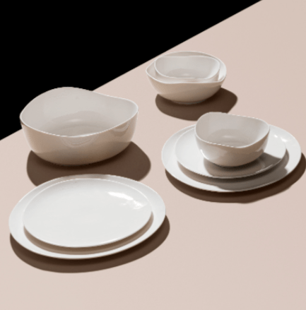 Carrol Boyes Dinner Plate Carrol Boyes Organic Side Plate Set Of 4 (6902102655065)