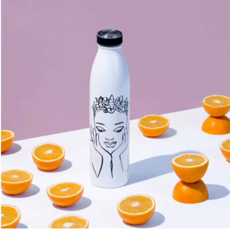 Carrol Boyes FLASK BOTTLE Carrol Boyes Flask - Fascinating 700ml 18FLS-FAS-W-BL (6904024072281)