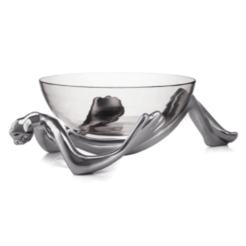 Carrol Boyes Glass Bowl Carrol Boyes Glass Bowl And Stand Reclining XBLGST-REC (6745327403097)