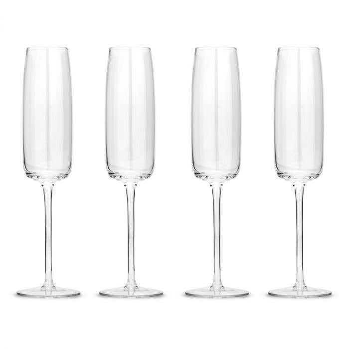 Carrol Boyes GLASS Carrol Boyes Ripple Champagne Flute Set Of 4 (7101695459417)