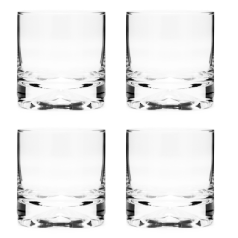 Carrol Boyes GLASS Carrol Boyes Tumbler Set Of 4 - Ascend  0G-TUM-ASC-4 (6752377503833)
