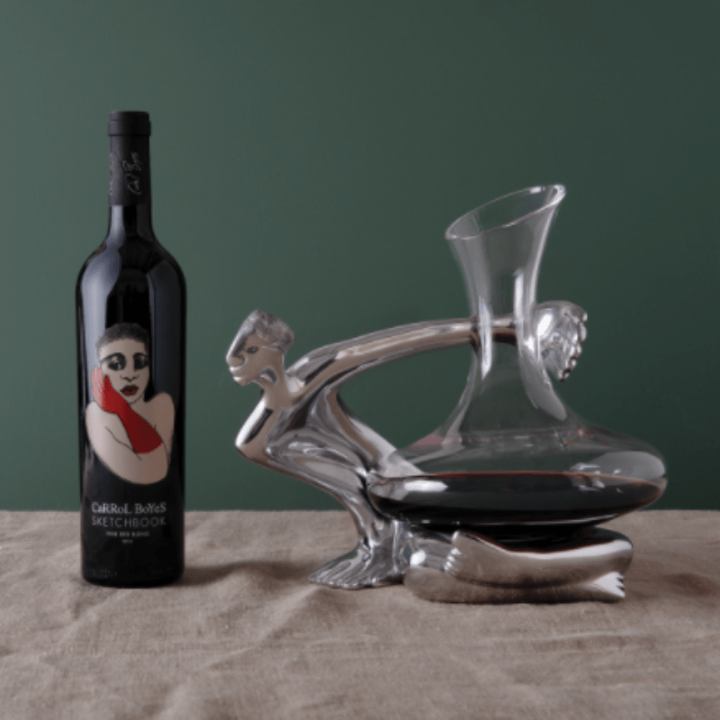 Carrol Boyes Glass Decanter Carrol Boyes Glass Decanter Set On The Brink XGD-OBR (6742425272409)