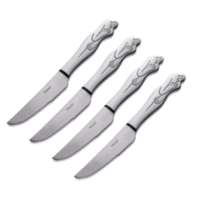Carrol Boyes Knife Carrol Boyes Sketchbook Steak Knife Set Of 4 (6744862883929)