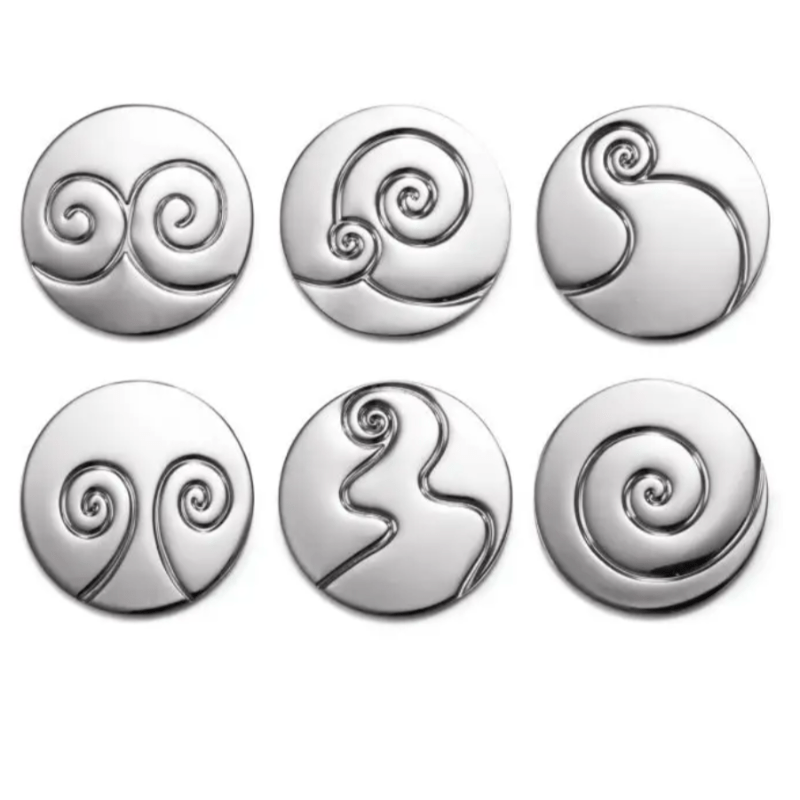 Carrol Boyes MUG Carrol Boyes Shapes Coaster Set Of 6 (7102097784921)